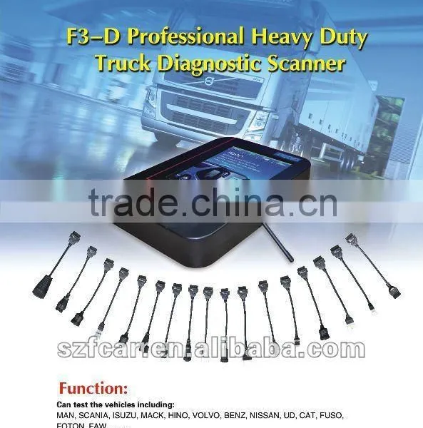 FCAR F3-D Heavy Duty Truck Ecu Diagnostic Tool for All Heavy Duty Trucks
