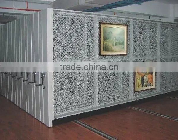 Compact Mobile File Cabinet,Manual Mass Shelf/Mobile Filing Cabinet /Compact Shelving System photo-2
