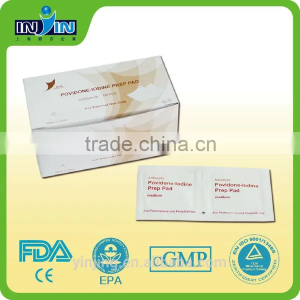 Providone-lodine Prep Pad OEM High Quality