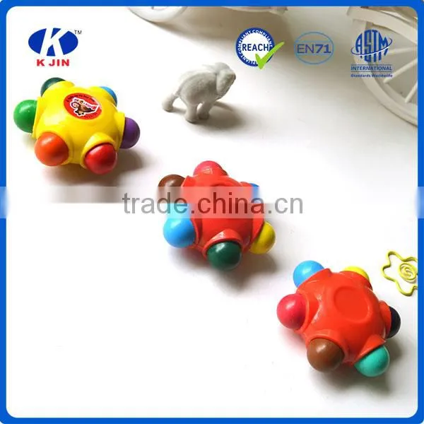 2016 Fashon Design 3D Shaped 6 Colors Crayon for School Children With High Quality photo-3