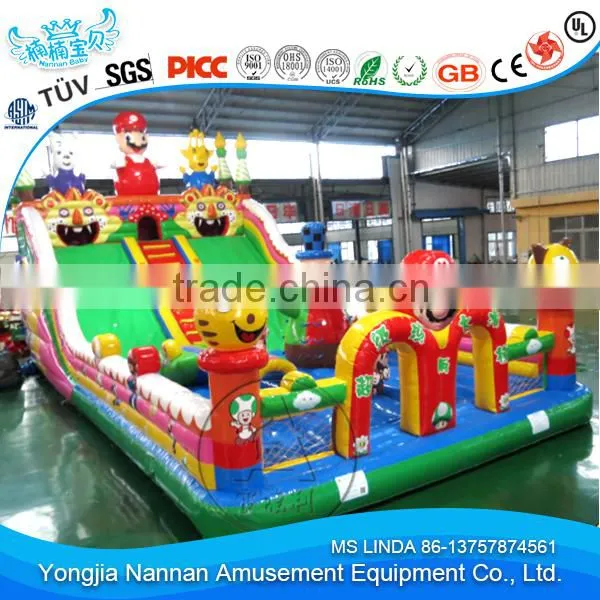 Cheap Price Commercial Outdoor Inflatable Bouncy Castle With Water Slide for Sale Quality Choice photo-3