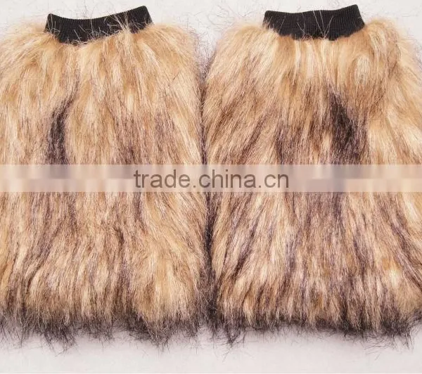 2014 Fashion Leg Warmer Fur Leg Warmer photo-2