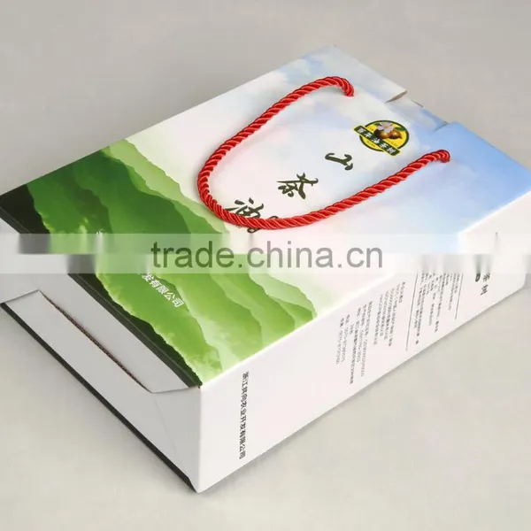 Corrugated Paper Packaging Box for China Tea-seed Oil Packing Box With Nylon String photo-3
