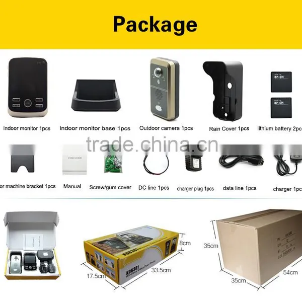 Security Cameras Door Bell Wireless Video Door Phone Wireless Door Bell photo-4