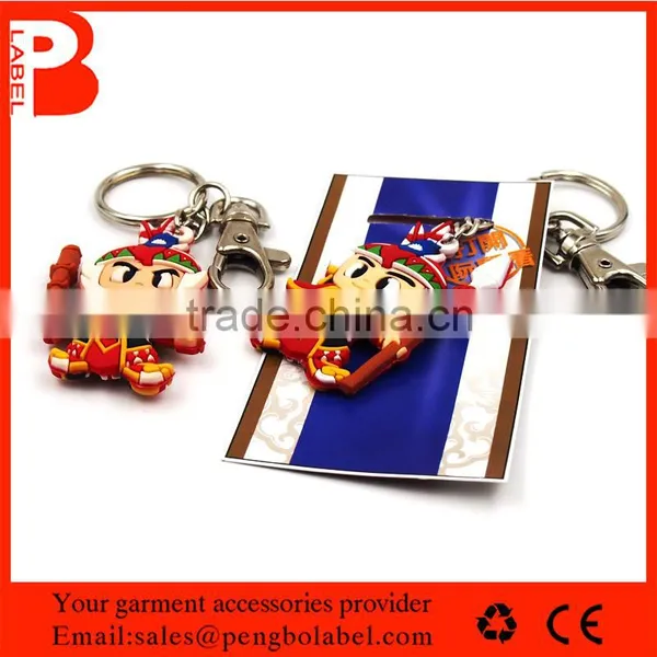 Cute Soft PVC Plastic Keychain Mini Style For Bag Accessories photo-4