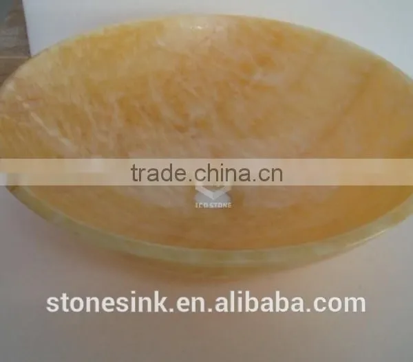 Hot Selling Marble Round Onyx Basin