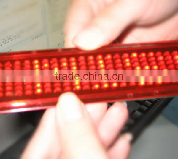 Led Scrolling Sign t Shirt Message Fashion Wholesale T-shirt Led Display photo-5