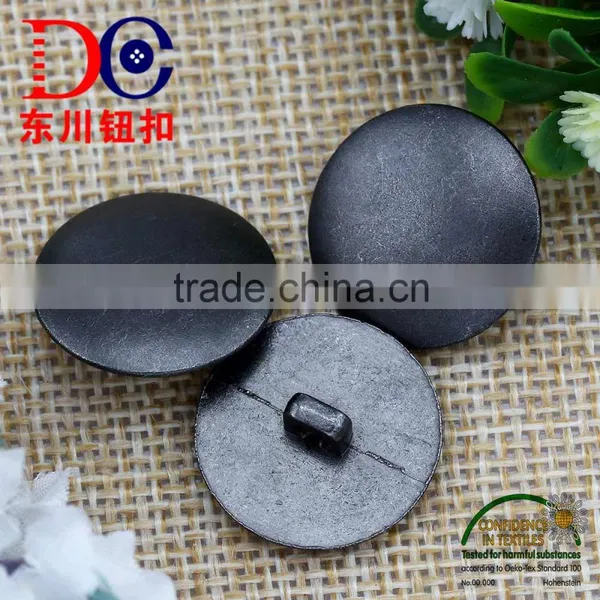 Metal Shank Buttons Black Sewing Button With Hook for Coat photo-2