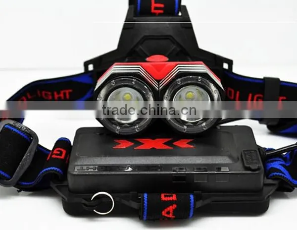IP65 IP Rating and LED Light Source Rechargeable Led Headlamp photo-6