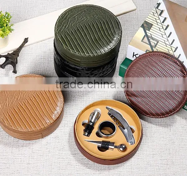 Promotional 5pcs Metal Stainless Steel Wine Cocktail Shaker Bar Tool Set for Gift photo-6