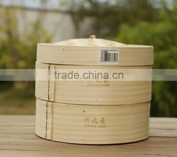 Hot Selling Food 10 Inch Bamboo Steamer photo-6