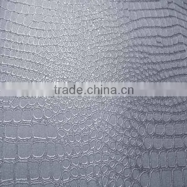 Guangzhou Myhome BFF58108 Modern Vinyl Wall Paper, Animal Testure Wallpaper, 280g Hot Sale PVC Wallcovering