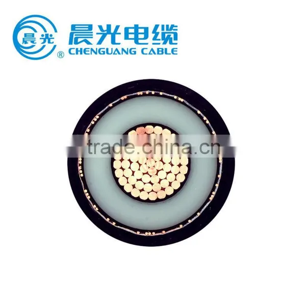 35kV Double Sheathed / XLPE Insulated /PVC&PE/ Cable 1X630mm2