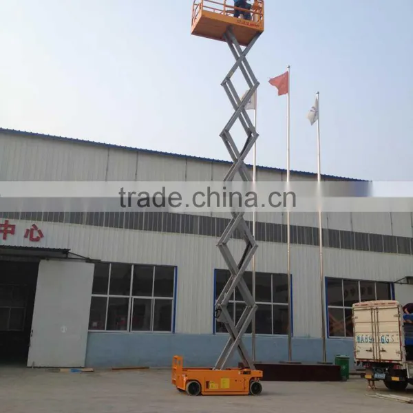 Self-propelled Electric Scissor Wheel Lift photo-3