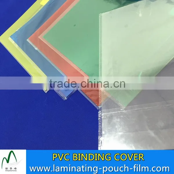0.125mm 0.14mm 0.18mm Colorful Spiral PVC Plastic Binding Comb Rings PVC Sheet For Booking Advertising photo-2