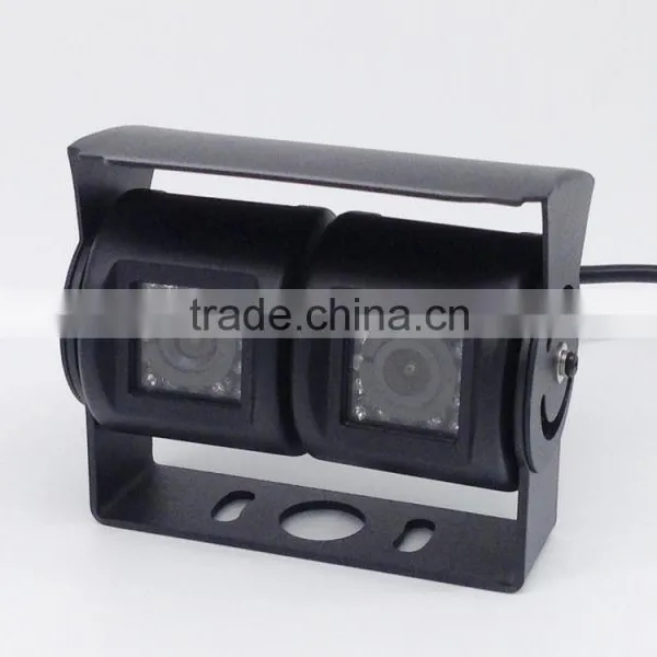 Dual Lens Outside Car Rear View Camera Dual Double Camera photo-3