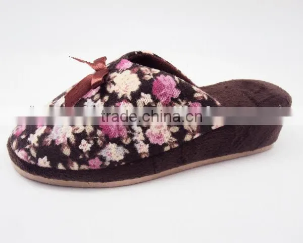 2016 Soft High Heel Winter Indoor Slippers for Women photo-4
