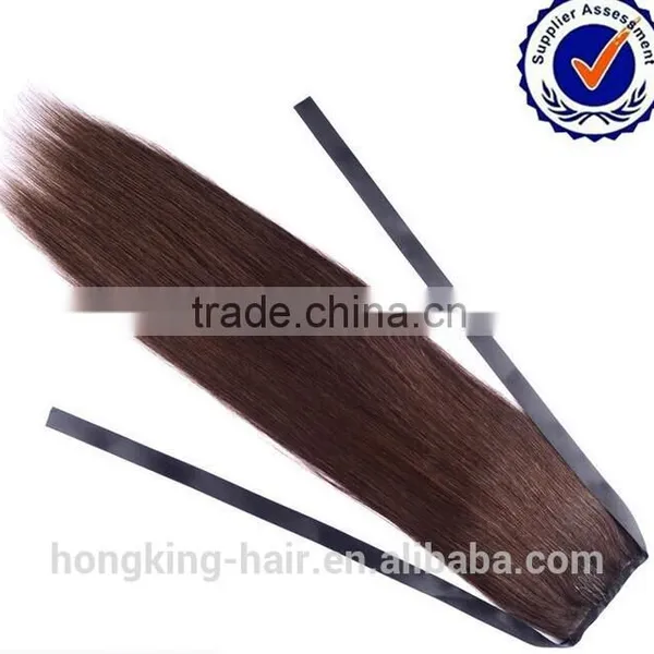 100% Virgin Remy Hair Indian Remy Human Hair Ponytail 100 Human Hair photo-2