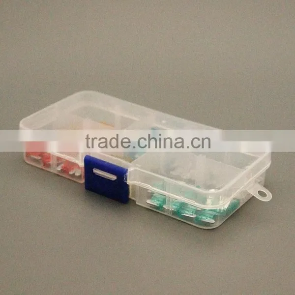 New 200pc MINI Blade Fuse Assortment Auto Car Motorcycle SUV FUSES Kit APM ATM photo-2