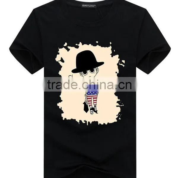 Wholesale Clothing 2016 High Quality Customprinted T-shirtOEM Plain Mens All Color Shirt Classic Collar New Design t Shirt photo-2