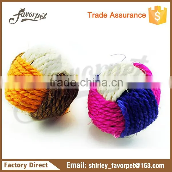 Various Cotton String Cat Catch Toy