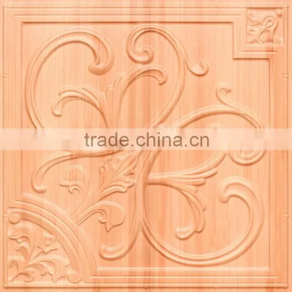 Design No. 204 - American Cherry - Decorative Ceiling Tiles for Glue Up Application