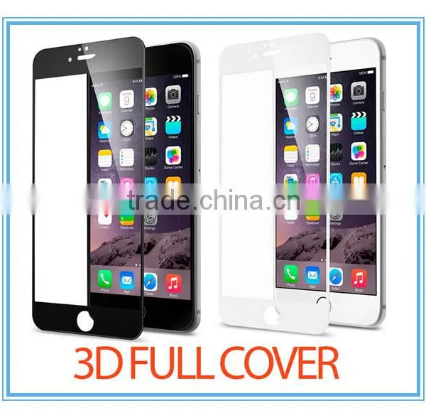 2016 New Product,3D Curved Full Cover Tempered Glass Screen Protector for Iphone 6 photo-2
