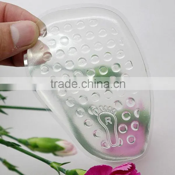 Foot Care Product Ball of Foot Cushion Silicone Gel Shoe Pad Insole photo-2