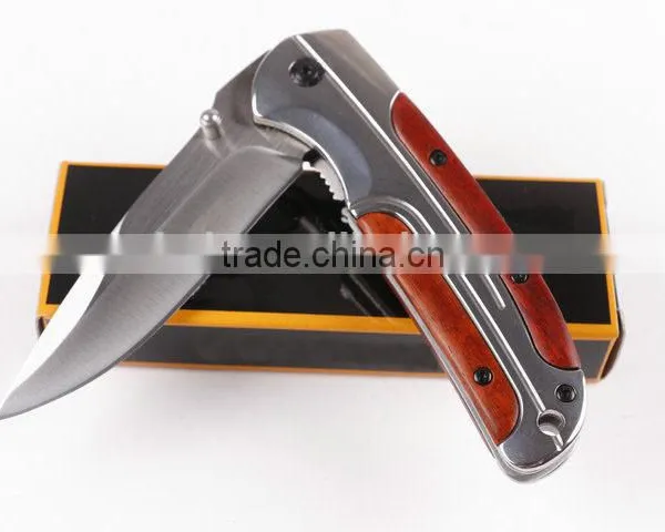 OEM Pocket Knife Rosewood With 440C Blade photo-5