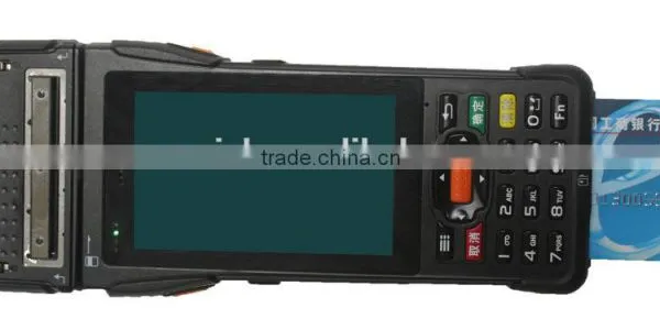 Android Handheld POS With Fingerprint,1D/2D,GPRS,3G,Camera,Bluetooth,GPS,IP65 photo-3