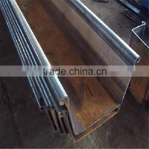 Size 400mm*100mm*10.5mm of High Quality Cold Bend U Type Steel Sheet Piles photo-5