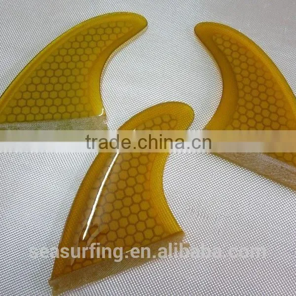 Superior Quality Orange Color Honeycomb Fins Future Fins photo-2