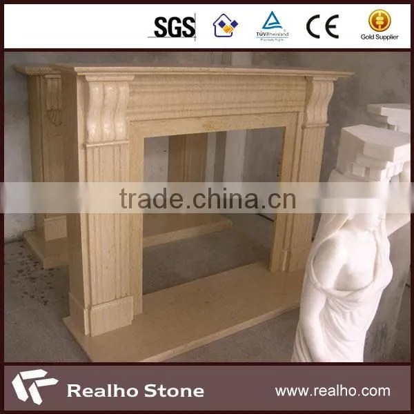 Cheap Price Marble Indoor Fireplace photo-2