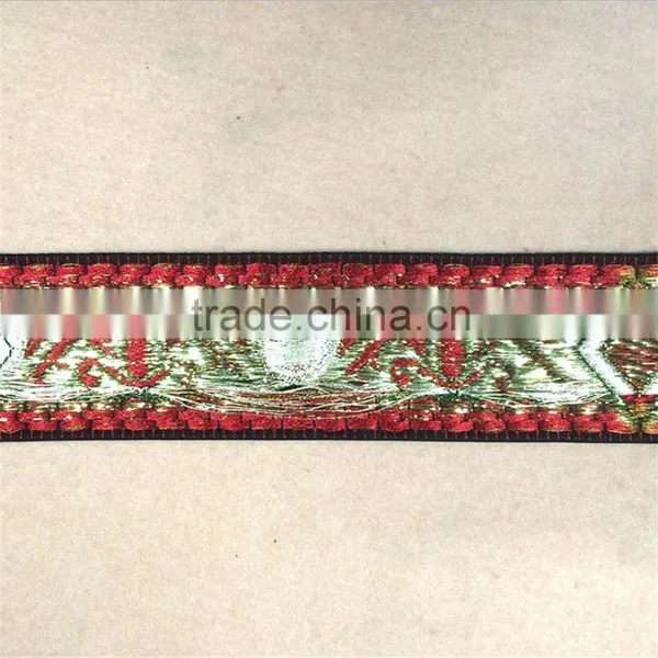 Colourful Jacquard Webbing/Ribbon For Clothing photo-5