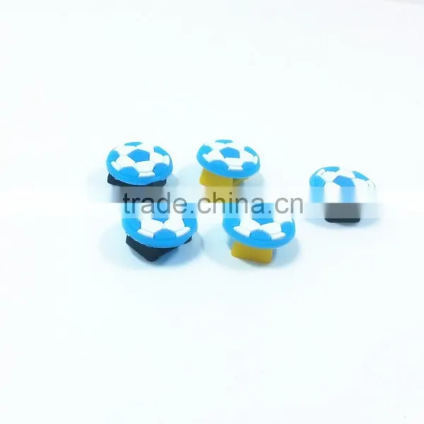 Factory Supply Wholesale Plastic Football Shape Shoe Buckles photo-4