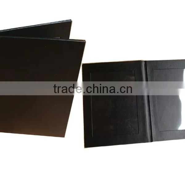Leather Folders With 2 Plastic Pockets photo-3