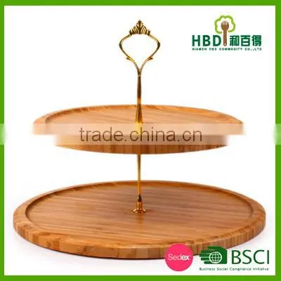 Bamboo Bilayer Lazy Susan photo-4