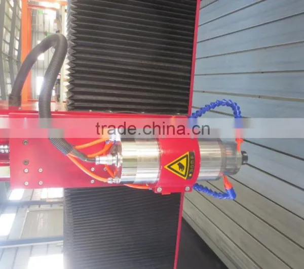 6040 Cnc Router Used Axyz Spindle Motor 4.5kw Water Cooled Spindle for Marble and Graniet photo-5