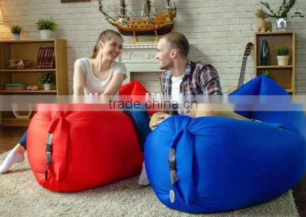 2016 Most Popular Nylon Fabric Hangout Inflatable Slepping Bag photo-2