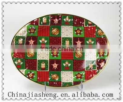 Christmas Plastic Tray With Good Quality
