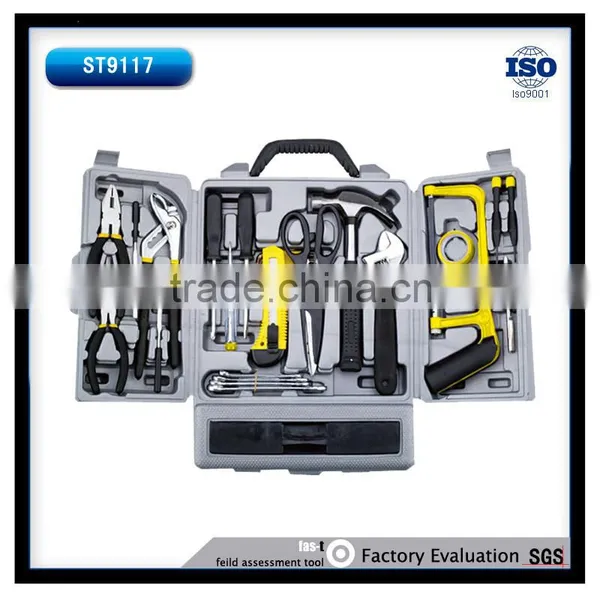119pcs Household Carbon Steel Two Color Case Hardware Tool Set photo-2