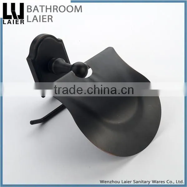 Customized From India Covered Zinc Alloy ORB Finishing Bathroom Accessories Wall Mounted Toilet Paper Holder photo-4