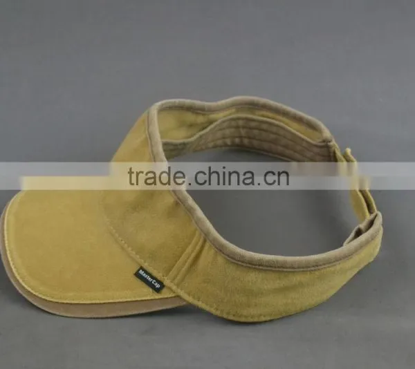 Normal Dyed Twill Washed Sun Visor Cap photo-3