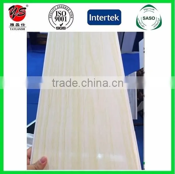 2016 New Arrival Colombia 30cm*9mm Pvc Ceilings Pvc Panel Techo de Pvc Panel de Pvc for Decoration photo-2