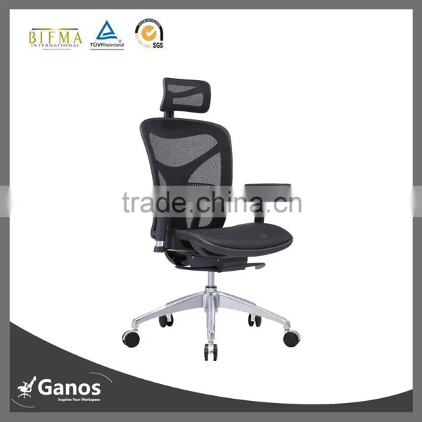 New material oversized computer chair with adjustable armrest
