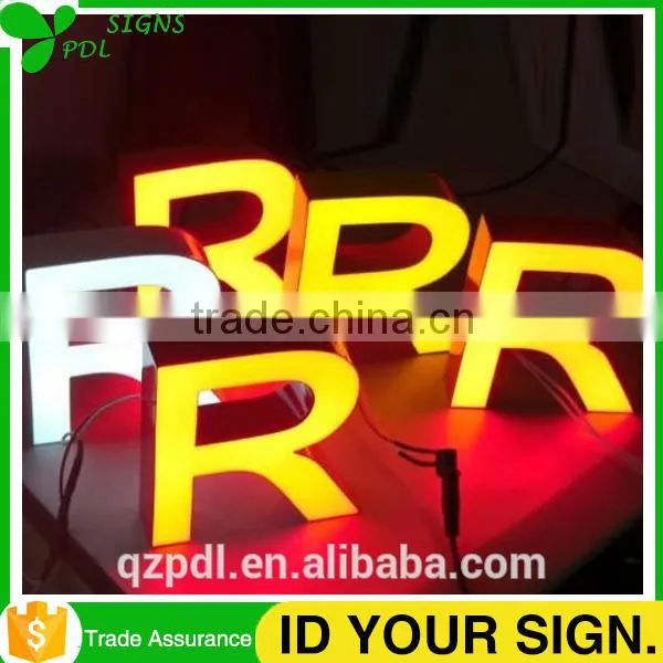 High Illuminated 3D Advertising Signs Led Letters photo-4