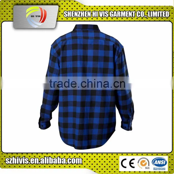 Best Selling Good Quality Men Check Flannel Shirts photo-2