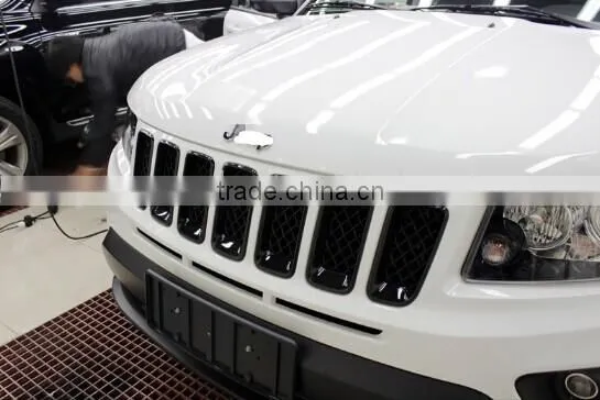 ABS Front Grill Covers for Jeep Compass 2011-14 Grille Covers off Road Accessories photo-2