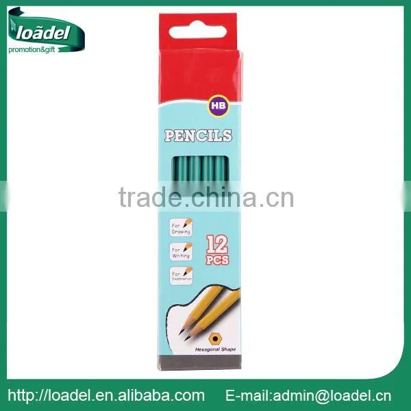 7 Inch 12pcs Plastic hb Pencil