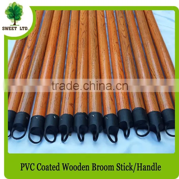 Household Cleaning Tools Plastic Cover Broom Wooden Stick Brush Wooden Handle photo-5